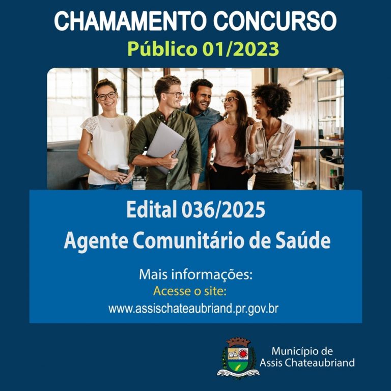 Assis Chateaubriand faz chamada de aprovados em concurso público
