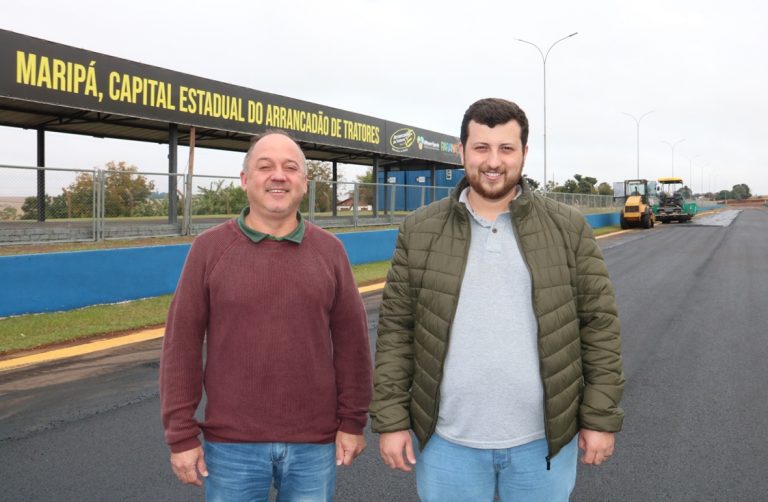 Maripá: Governo inicia obra de revitalização na pista do Tratoródromo de Maripá após mais de 20 anos