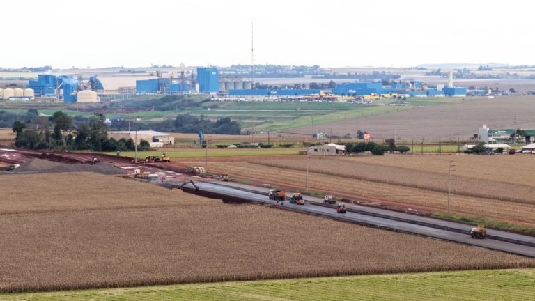 Contorno viário de Palotina avança para 62% em junho