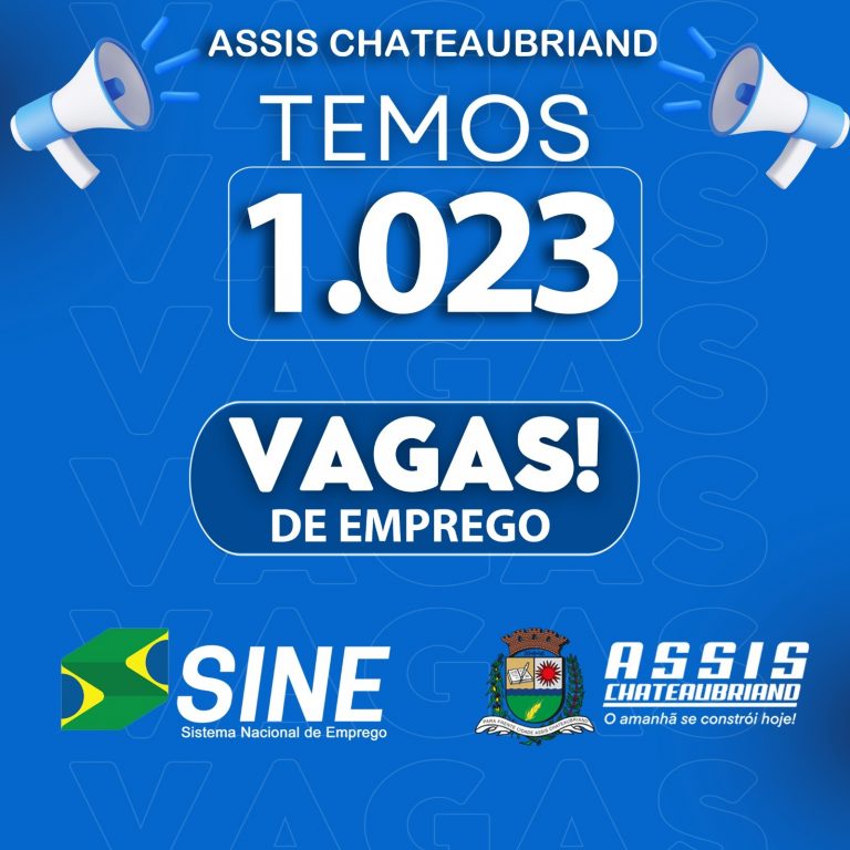 Oportunidades de emprego em Assis Chateaubriand: São 1.023 vagas