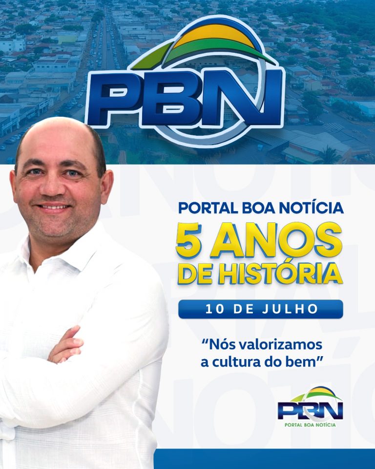Portal Boa Notícia completa 5 Anos!