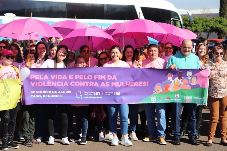 Assis Chateaubriand realiza 3ª Caminhada do Meio-Dia contra o Feminicídio