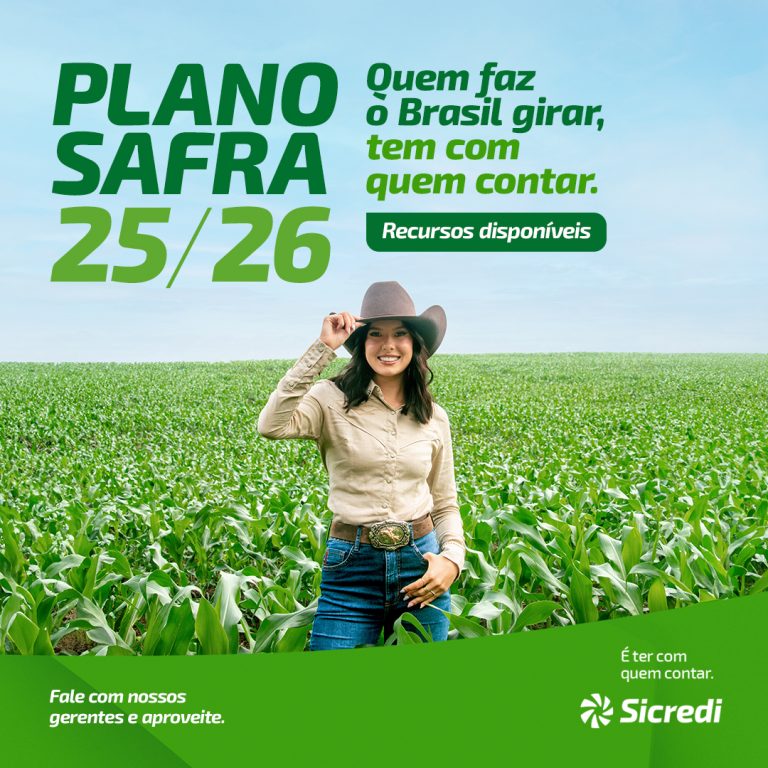 Sicredi disponibiliza R$ 68 bilhões no Plano Safra 2025/2026