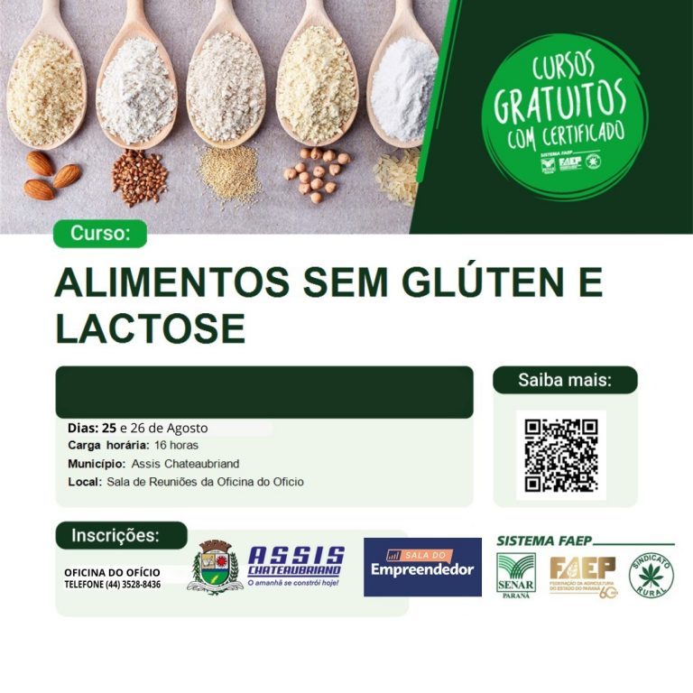 Cursos em Assis Chateaubriand: Oportunidades de capacitação em agosto