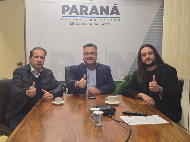 Marcel Micheletto discute avanços na saúde com secretário estadual Beto Preto