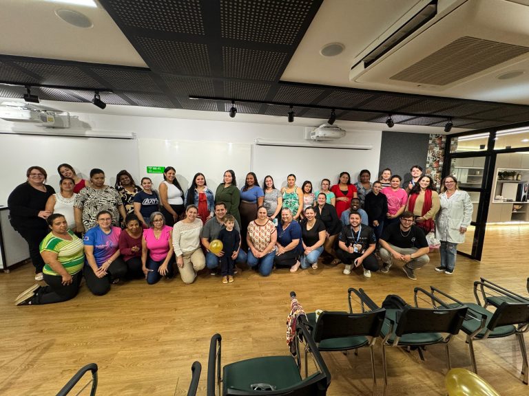 Gestantes participam de palestra do Agosto Dourado em Jesuítas
