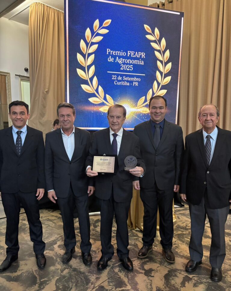 Protagonismo: Gallassini recebe Prêmio FEAPR e Agronomia 2025