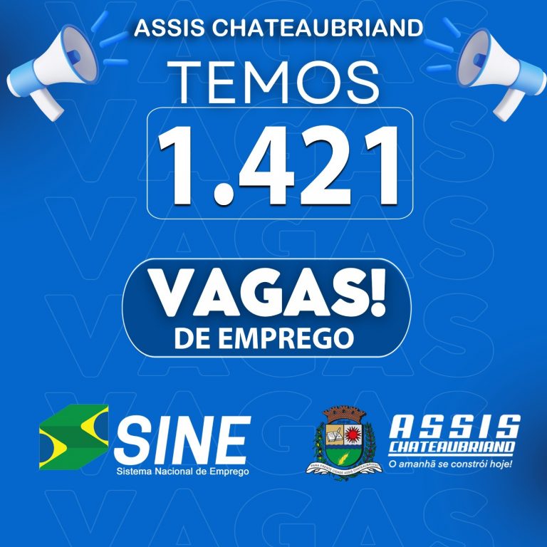 Agência do Trabalhador de Assis Chateaubriand oferece mais de 1.400 vagas de emprego