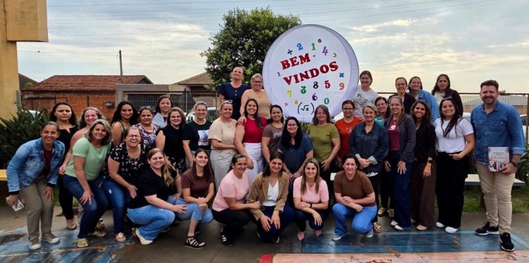 Professores da Rede Municipal de Jesuítas participam de formação sobre a BNCC de Matemática