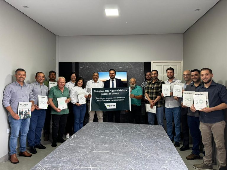 Município de Alto Piquiri oficializa a chegada do Sicoob Médio Oeste