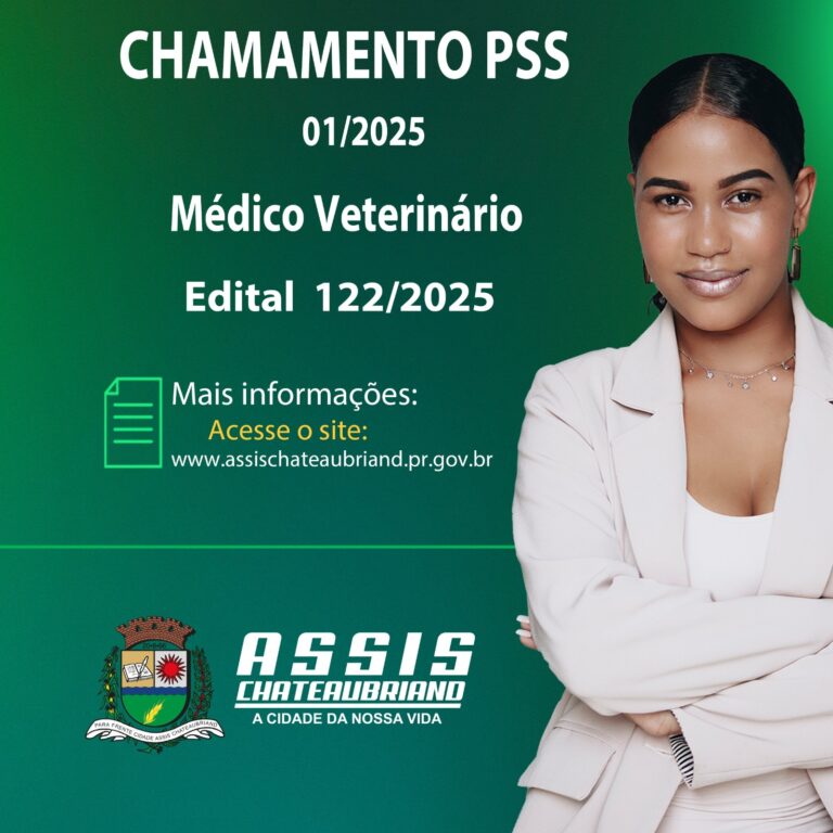 Município de Assis Chateaubriand convoca candidatos para PSS