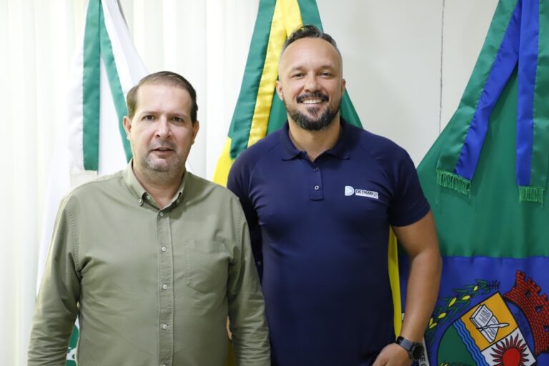 Prefeito de Assis Chateaubriand discute projeto Detranzinho com chefe da 41ª Ciretran