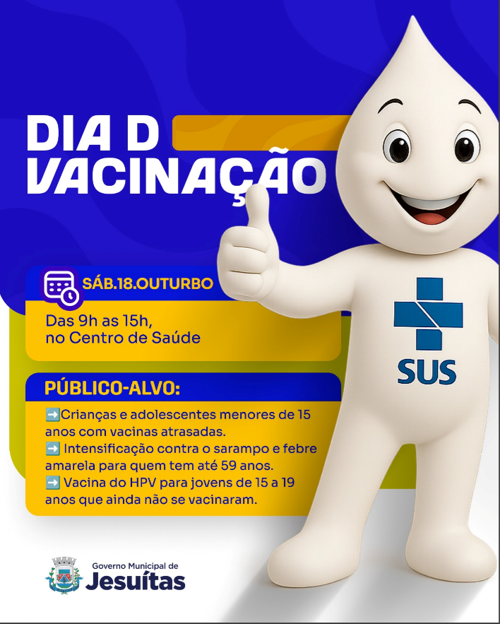 Jesuítas realiza “Dia D” de vacinação neste sábado (18)