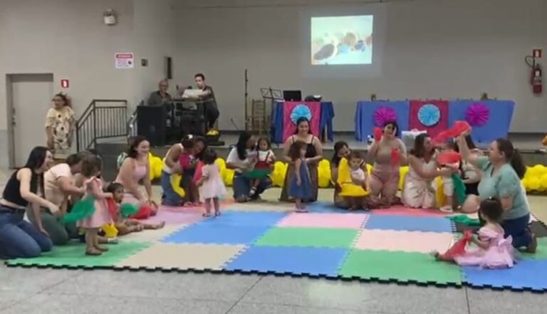Festa da Primavera do CMEI Sonho Mágico reúne famílias e celebra a estação mais florida do ano