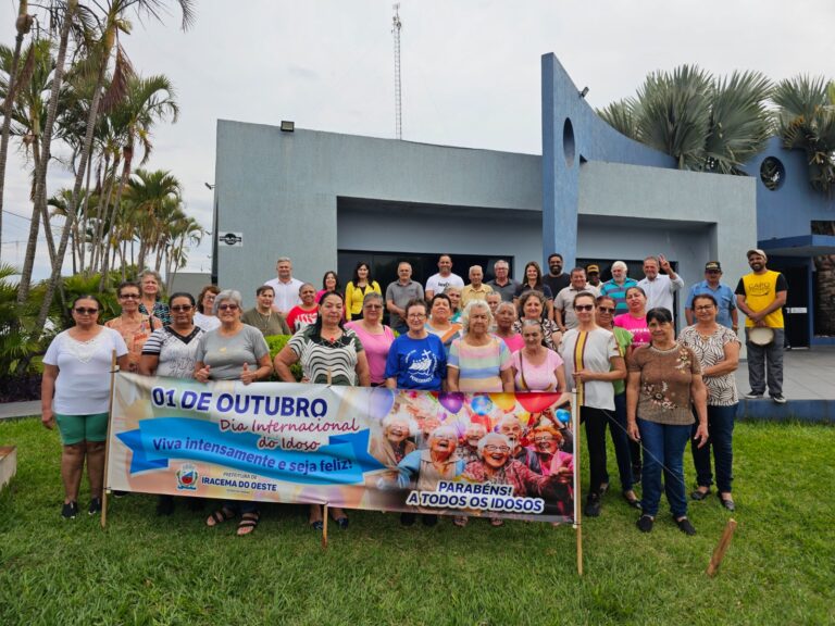 Iracema do Oeste comemora o Dia do Idoso