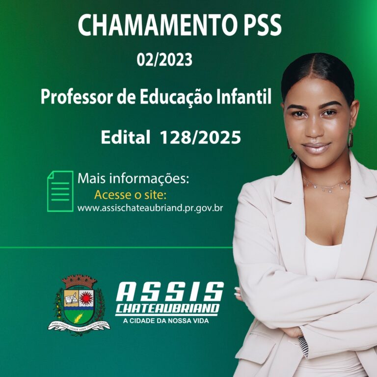 Município de Assis Chateaubriand convoca candidatos para PSS