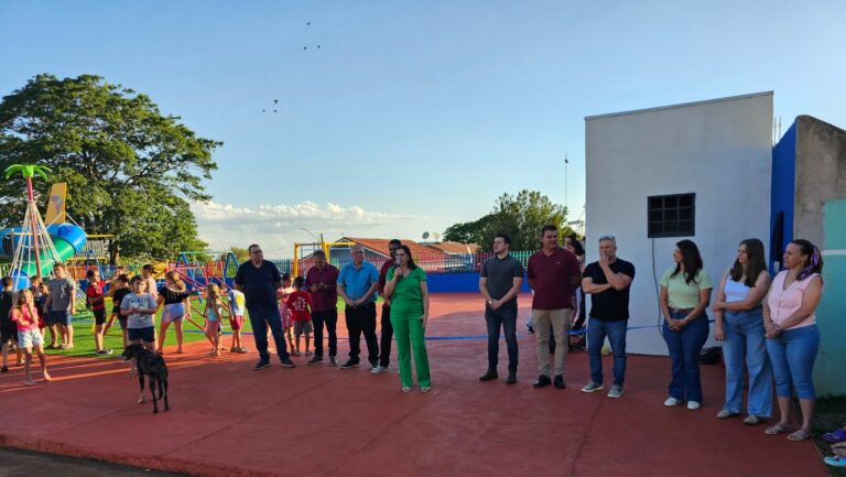 Parque Infantil “Voo dos Sonhos” é inaugurado em Iracema do Oeste