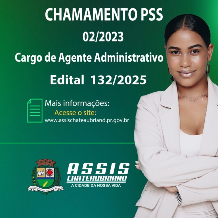 Município de Assis Chateaubriand convoca candidatos para PSS