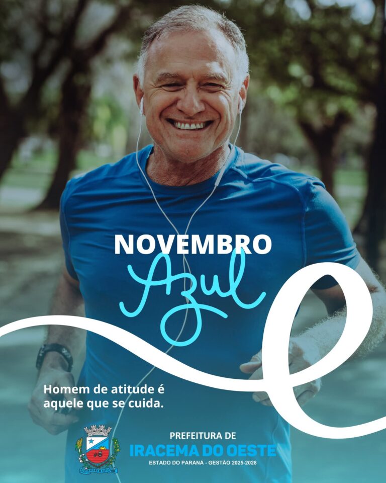 Novembro Azul – Mês de conscientização sobre a saúde do homem