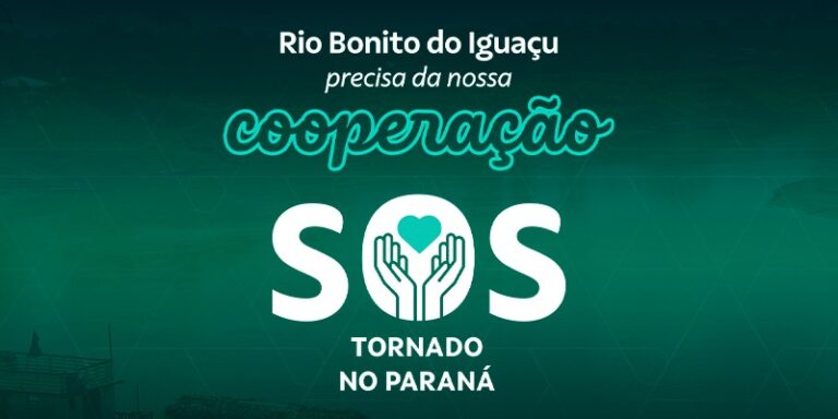 Sicoob lança campanha “SOS Rio Bonito do Iguaçu” em apoio as comunidades atingidas pelos eventos climáticos
