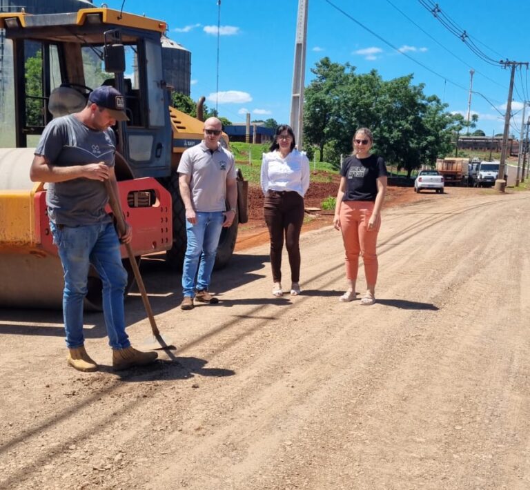 Iracema do Oeste: Estrada Alvorada recebe melhorias com pavimentação asfáltica