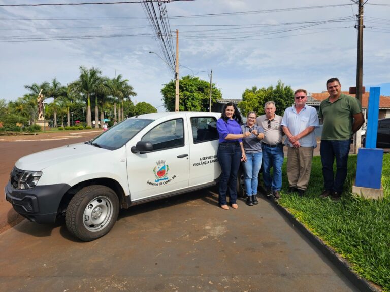 Iracema do Oeste entrega veículo ao Departamento de Vigilância Sanitária
