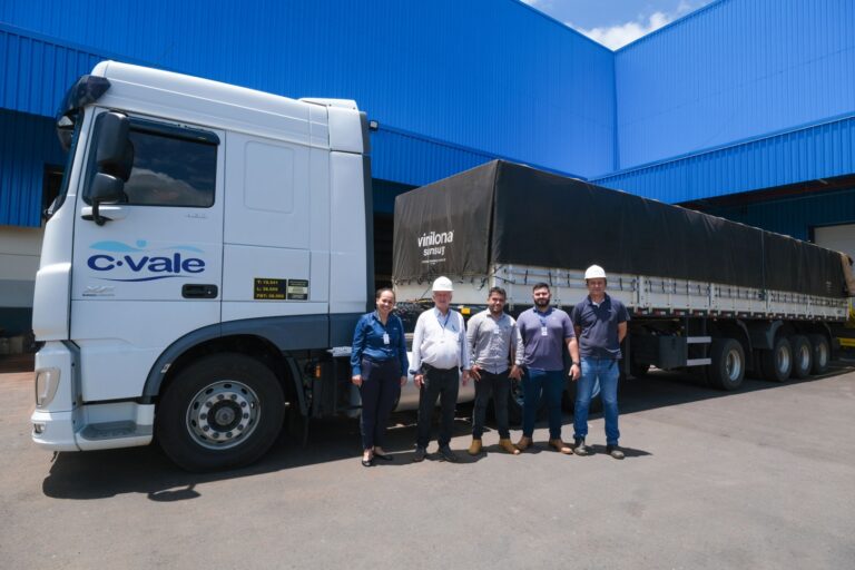 C.Vale envia donativos a Rio Bonito do Iguaçu