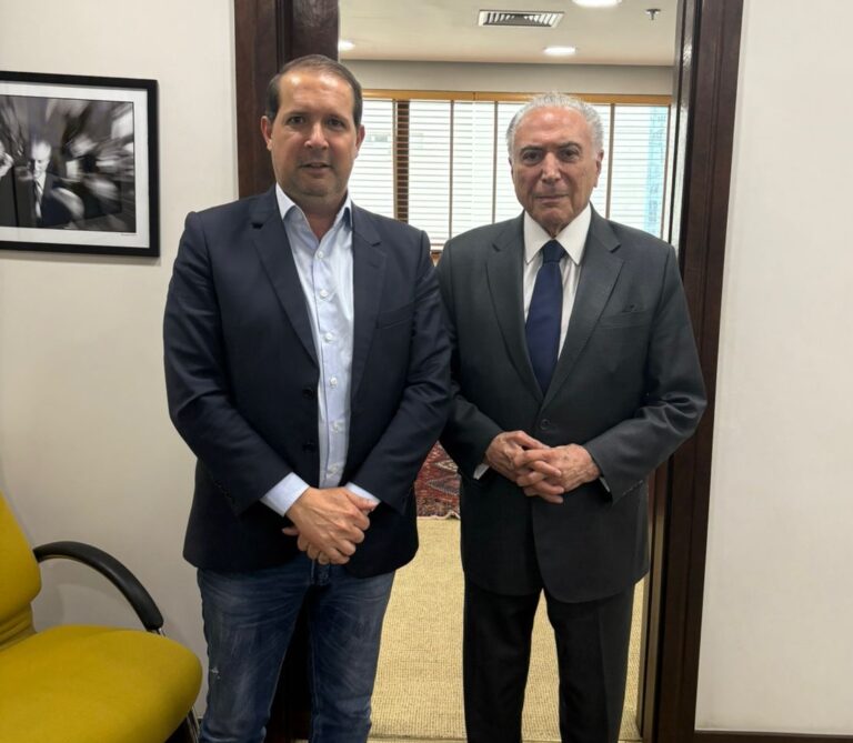 Micheletto se reúne com Michel Temer