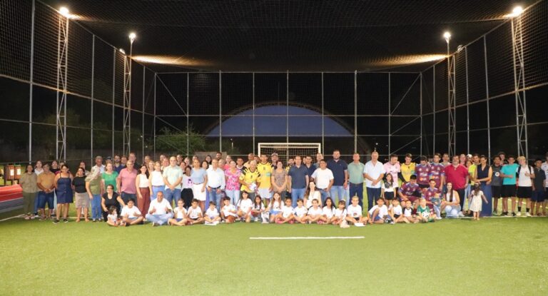 Inaugurado o Centro Esportivo Dorvalino Agostinho Pereira em Encantando do Oeste