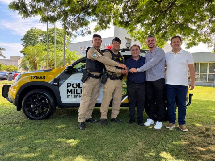 Viatura 0km reforça segurança pública em Jesuítas