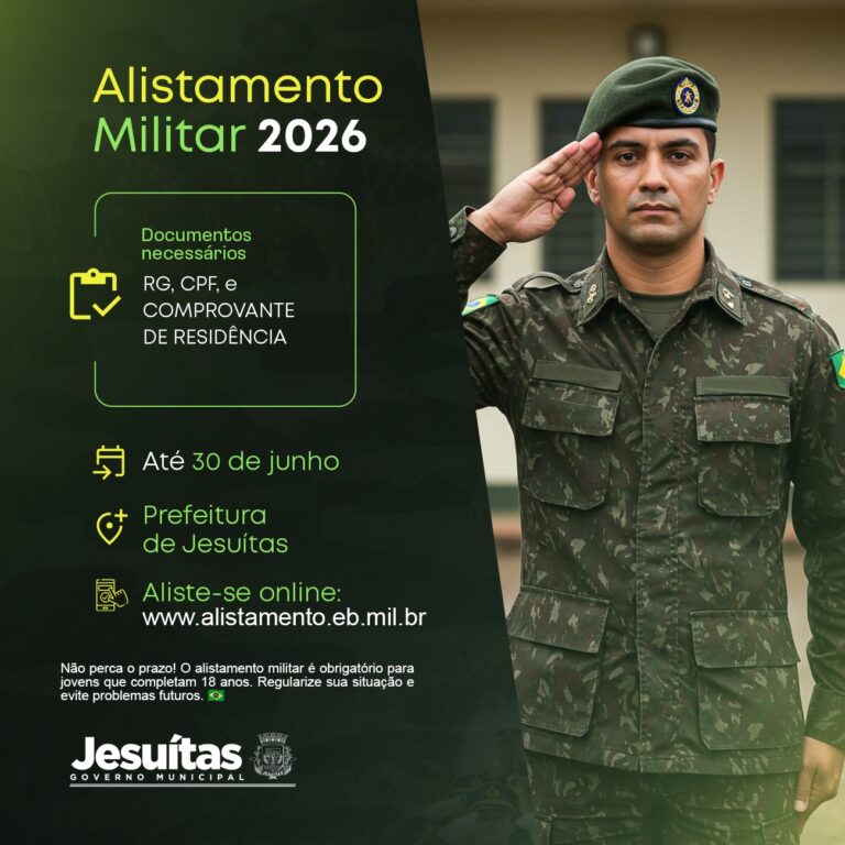 Junta Militar de Jesuítas orienta sobre o Alistamento Militar obrigatório