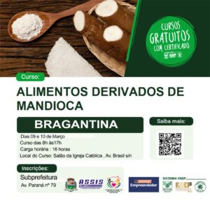 Inscrições abertas para cursos profissionalizantes