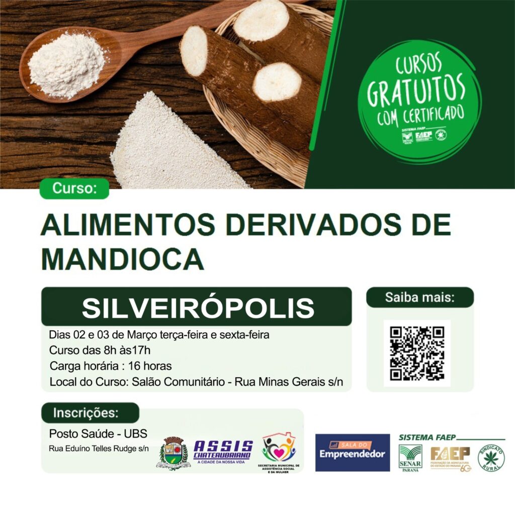 Inscrições abertas para cursos profissionalizantes