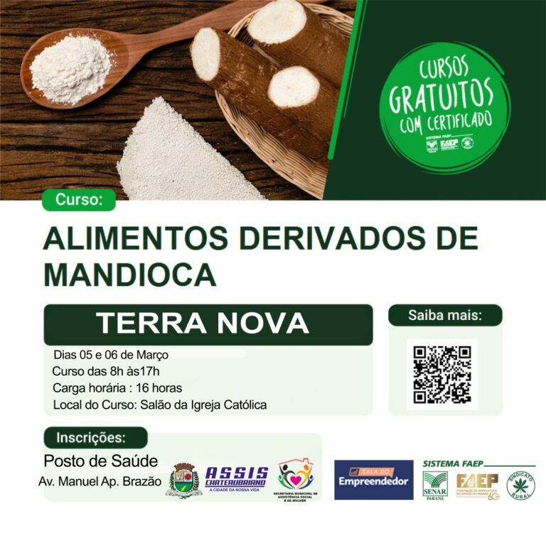 Inscrições abertas para cursos profissionalizantes