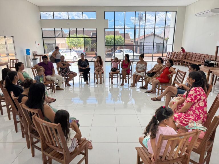 Jesuítas realiza primeira reunião de gestantes do ano com foco na saúde mental