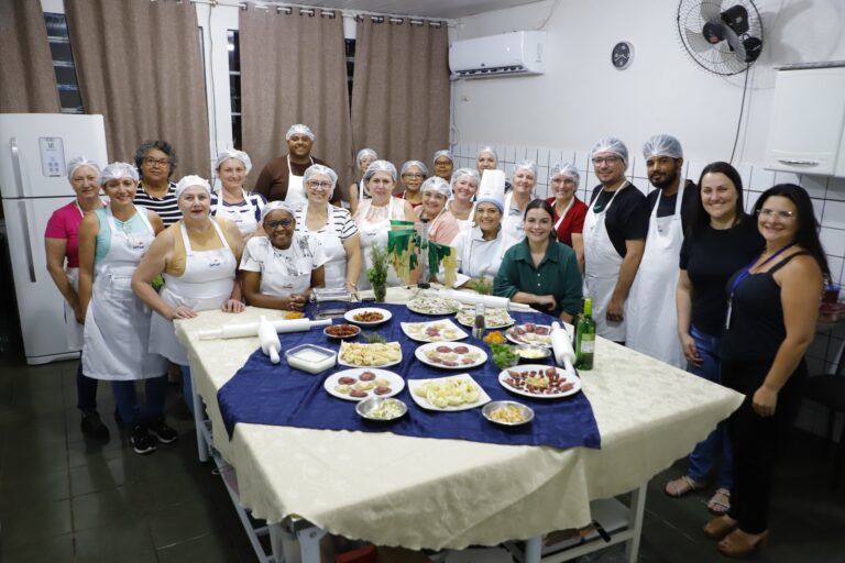 Conclusão do Curso de Massas Frescas e Recheadas