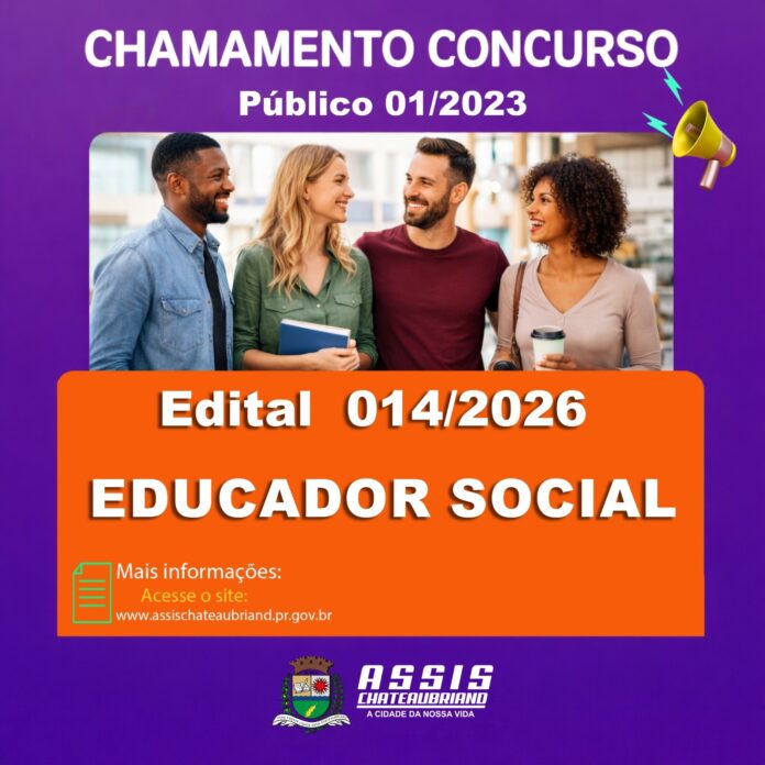 Concurso público 01/2023: Sexagésima terceira convocação