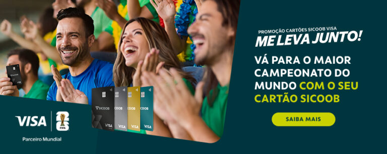 Sicoob e Visa lançam promoção que levará cooperados para assistir à Copa do Mundo da FIFA 2026™