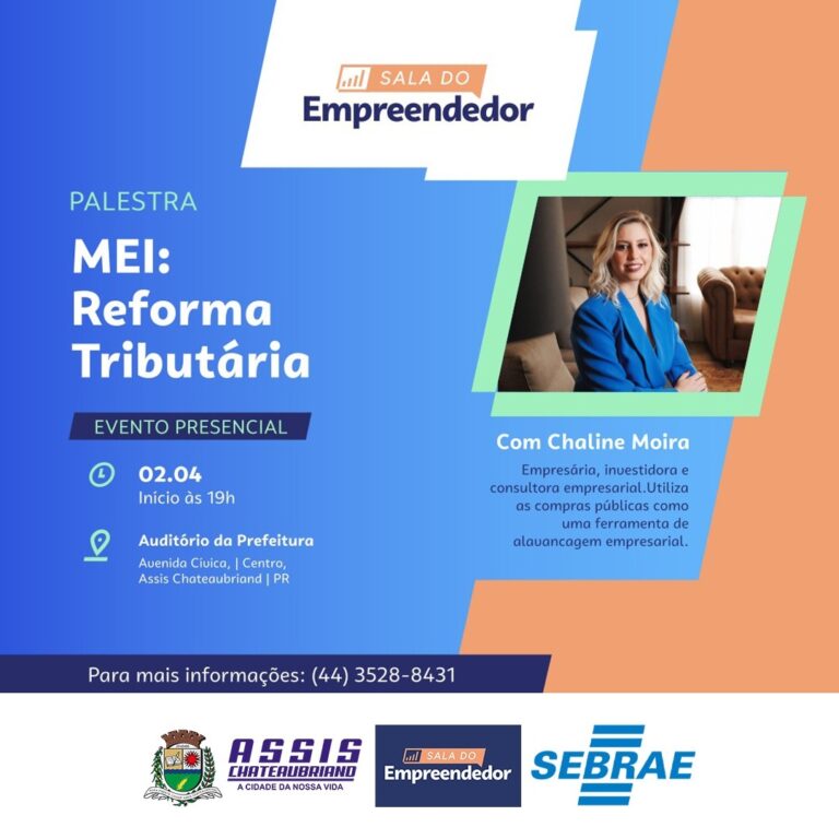 Palestra sobre Reforma Tributária para MEIs
