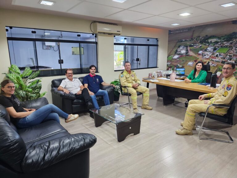 Iracema do Oeste recebe orientações do Corpo de Bombeiros sobre eventos