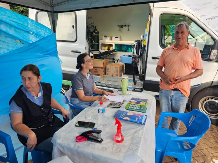 Iracema do Oeste inicia ação “Saúde na Praça”