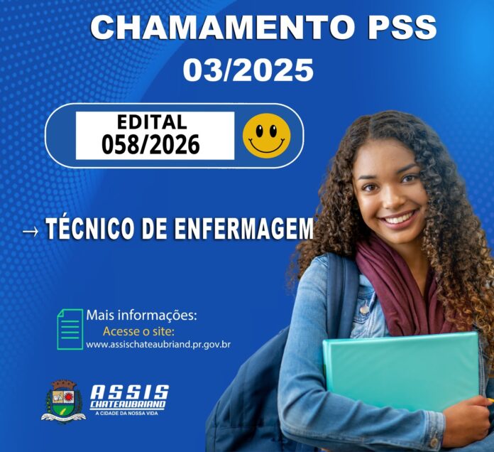 29ª convocação do PSS 03/2025