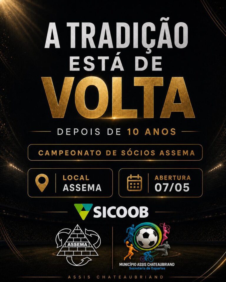 Sicoob apoia volta do Campeonato de Futebol Suíço da Assema e reforça o apoio ao esporte local