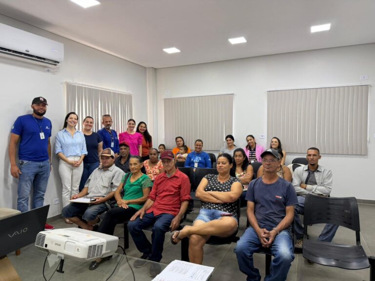Famílias participam de capacitação do Programa Caixa D’água Boa