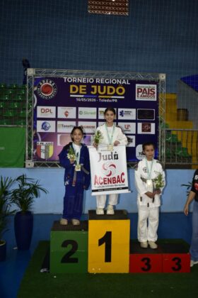 Jud&ocirc; da ACENBAC se destaca em Torneio Regional