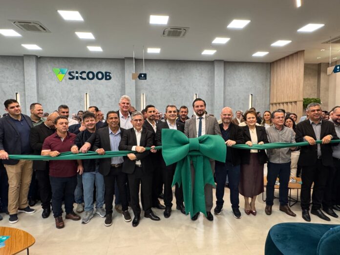 Sicoob inaugura nova agência em Cafelândia e reforça compromisso com o desenvolvimento e a cooperação