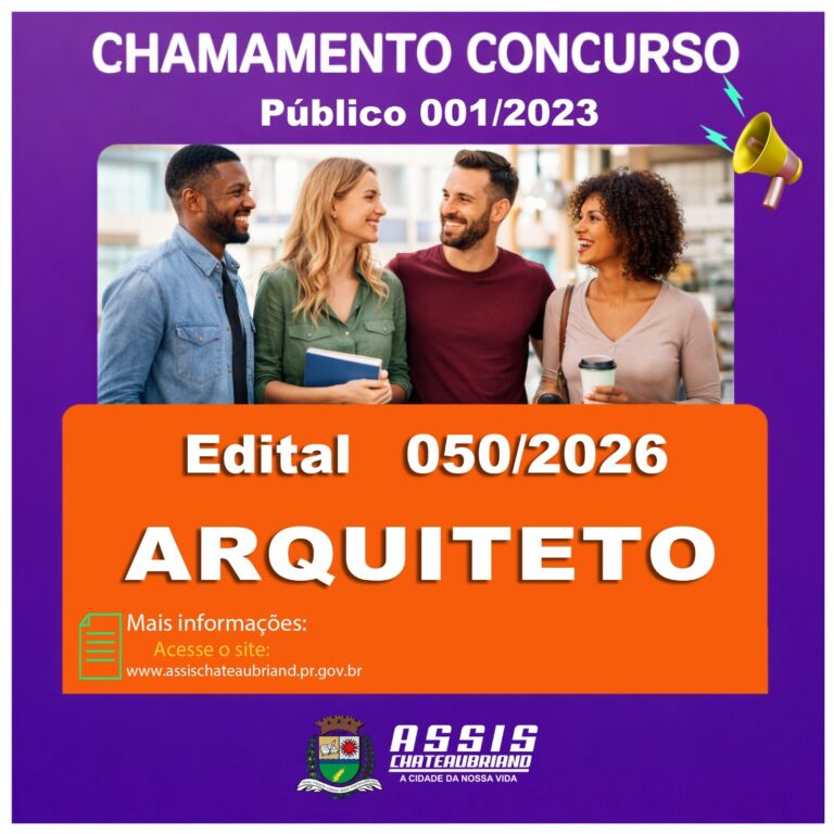 67ª Convocação no Concurso Público 01/2023