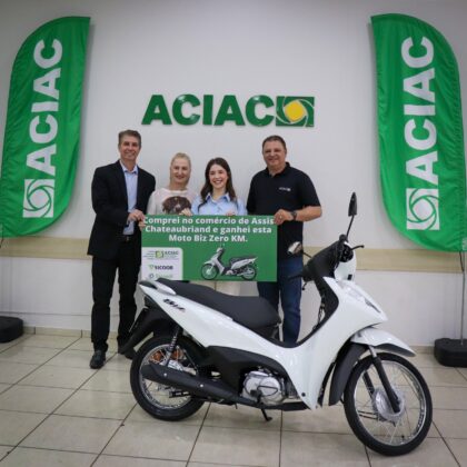 ACIAC entrega premia&ccedil;&atilde;o da Promo&ccedil;&atilde;o de Dia das M&atilde;es e anuncia pr&oacute;ximos sorteios