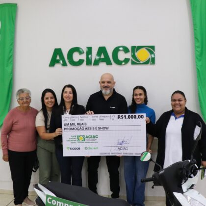 ACIAC entrega premia&ccedil;&atilde;o da Promo&ccedil;&atilde;o de Dia das M&atilde;es e anuncia pr&oacute;ximos sorteios