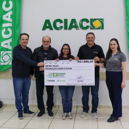 ACIAC entrega premia&ccedil;&atilde;o da Promo&ccedil;&atilde;o de Dia das M&atilde;es e anuncia pr&oacute;ximos sorteios